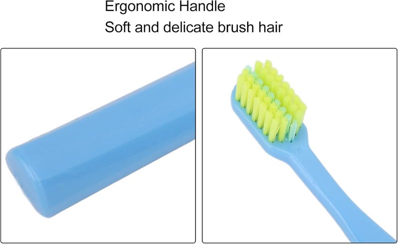 woobles Orthodontic Brush Safe Tartar Removal Professional Portable Oral Care (Blue) - Image 2